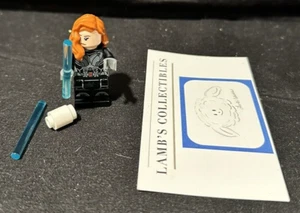 Marvel The Avengers Lego 76196 Advent Calendar 2021 Black Widow Minifig loose - Picture 1 of 10
