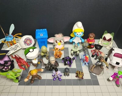 27 pcs Toy Lot Variety Bakugan Happy Meal Imaginext Disney Infinity Other Misc - Image 1 of 4