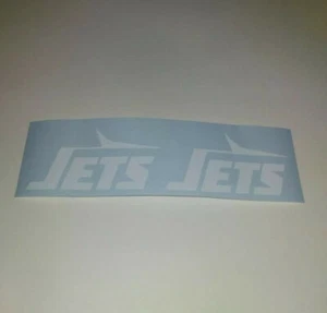 New york jets Mini size football helmet decals white gloss vinyl decals Not 3M - Picture 1 of 3