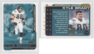 2000 Pacific Paramount Platinum Blue Missing Serial Number Kyle Brady #104