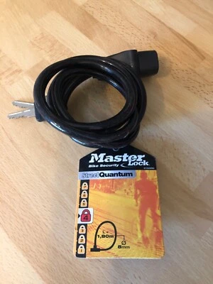 MASTER LOCK "Street Quantum" 4-Digit Combination Security Bike Chain 8mm x 1.2m - Image 1 of 4