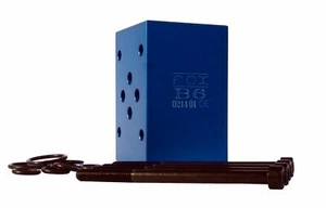 B6 Fox Adapter Verbindungsblock Cetop für Fox K5-Druckschalter adapter plate - Picture 1 of 1
