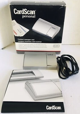 CardScan Personal Business Card Scanner CSP-A08480-ENG - Image 1 of 4