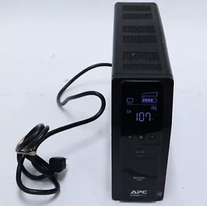 APC Back-UPS 1500 Tower 120V 10 NEMA 5-15R Outlet LCD with Battery - Picture 1 of 7