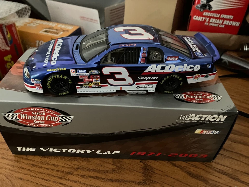 1999 #3 DALE EARNHARDT JR. 1/24 AC DELCO LAST LAP OF THE CENTURY - Image 1 of 1