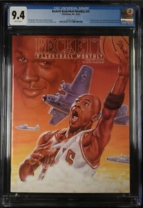 Beckett Basketball Magazine #25 CGC 9.4 Michael Jordan 8/1992 - Picture 1 of 2