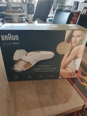 Neu Braun Silk-expert Pro 5 PL5140 IPL Haarentfernungsgerät HaarentfernungLaser  - Bild 1 von 4