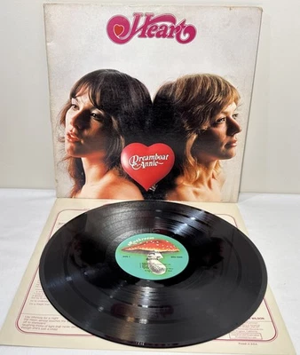 Heart Dreamboat Annie 1975 виниловая пластинка с оригинальным внутренним рукавом VG+/VG+ - Изображение 1 из 4