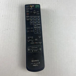 Sony VTR RMT-V182A Remote Control VCR Plus Black Tested - Picture 1 of 6