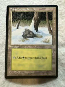 MTG - Snow-Covered Forest - Ice Age - LP - Free Shipping! - Picture 1 of 2