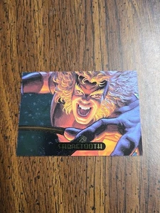 Sabretooth #8 of 9 Power Blast 1994 Marvel Masterpieces Marvel Card - Picture 1 of 4