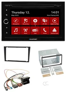 Blaupunkt MP3 DVD Bluetooth DAB 2DIN USB Autoradio für Opel Corsa C Signum Vectr - Bild 1 von 11