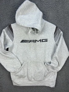 Mercedes-Benz AMG Lifestyle Collection Small Gray Pullover Hoodie F1/Formula 1 - Picture 1 of 9