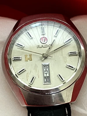 Rado Golden Horse Day / Date Automatic Silver Dial Vintage Watch (Unicorn Watch) - Image 1 of 4