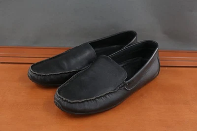 Red Wings Shoe Mens Size 10 Black Leather Slip On Driving Loafer Moc Toe Comfort - Image 1 of 4