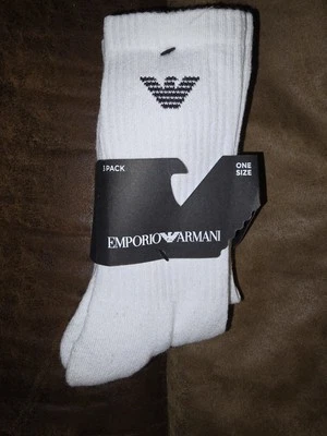 Pack de 3 calcetines EMPORIO ARMANI para hombre nuevos Foto 1 de 2