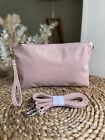 Mia Tui pink faux leather small clutch bag shoulder bag