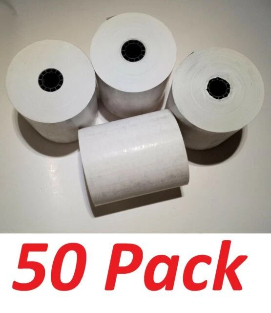 NCR 9078-0565 Thermal Printer Paper - 50 Rolls