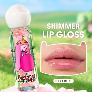 Sheglam Adventure Time Heroes Only Pink Shimmery Lip Gloss PEEBLES New In Box - Picture 1 of 5