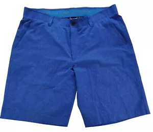 UNDER ARMOUR HEATGEAR LOOSE GOLF LIGHT BLUE SHORTS MEN'S SIZE 36  - Picture 1 of 7