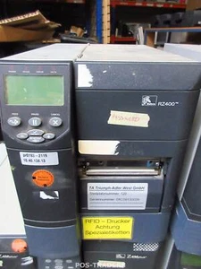 ZEBRA RZ400 RZ400-200E-010R1 LAN + USB Thermal Label Printer LOCKED W/ PASSWORD - Afbeelding 1 van 4