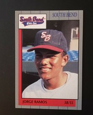 1990 Grand Slam Cards South Bend White Sox Jorge Ramos #14