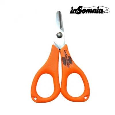 Schere für geflochtene Schnüre orange Angelschere Scissors sehr Scharf inSomnia