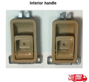 Inner Door Handle Pair For Toyota Hilux RN30 LN30 RN40 LN40 1978-1983 Pickup Ute - Picture 1 of 2