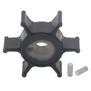 Impeller & Key for Mariner outboard '646' new water pump 47-80395M 2 hp 2 stroke - Imagen 1 de 6