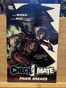 Checkmate: Pawn Breaks By Rucka, Greg, DC COMICS TPB, New. H/S/U/X/ZM - Picture 1 of 2