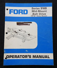 Ford " Séries 916B 48 60 " Rotatif Ceinture Lecteur Tondeuse Pont " Opérateurs