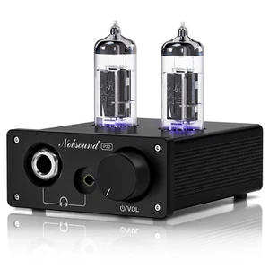 Nobsound P32 Mini Vacuum Tube Headphone Amplifier Desktop Tube Preamp Audio Amp - Picture 1 of 8