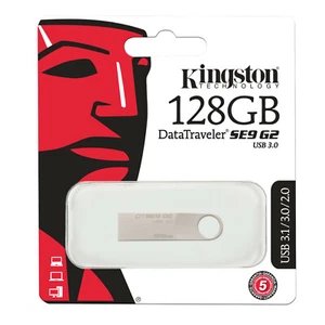 KINGSTON Clé USB 64 / 32 / 128 Go USB 3.0 100% ORIGINAL 64 / 128 GB FLASH DRIVE - Photo 1/5