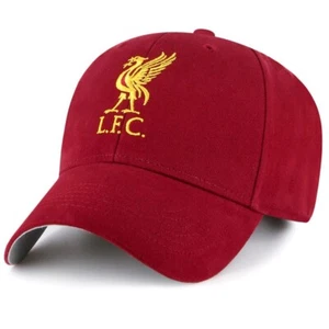 Liverpool FC Cap Core Red Colour Adult Size 55-61cm Official Licensed Gift NEW - Picture 1 of 3