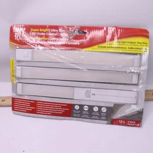 (3-Pk) Feit Electric LED Under Cabinet Light Super Bright 5W 10" - Picture 1 of 4