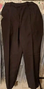 Pantalone uomo nero ISACCO 063200 poliestere hotel ristorante cameriere. - Foto 1 di 7