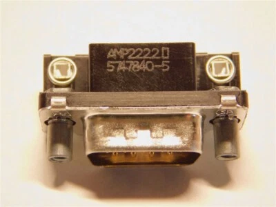 5 AMP 5747840-5 Amplimite Male DB9 9P HD-20 R/A D-Sub Connectors Through-Hole - Image 1 of 2