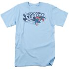 Superman Under Logo T-Shirt DC Comics Sizes S-3X NEW