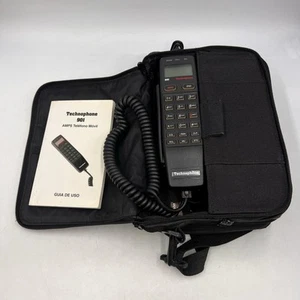 Vintage Technophone Cellular Cell Phone Bag Phone Car Bag Movie prop 901 - Photo 1 sur 22