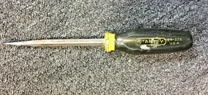 Stanley, cacciavite piatto lungo 10", 66-276, USA, VINTAGE - Foto 1 di 4