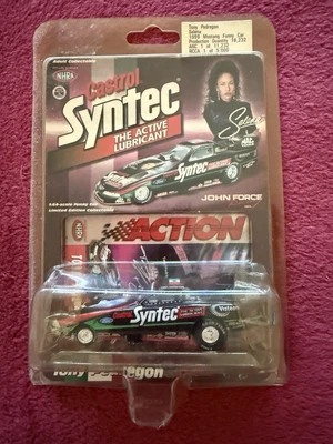 1998 Action Tony Pedregon Castros Syntec Mustang Funny Car “Selena” Tribute 1:64 - Image 1 of 4