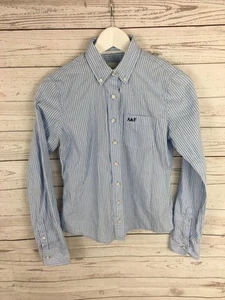 ABERCROMBIE & FITCH Shirt - Small - Blue & White - Great Condition - Picture 1 of 1