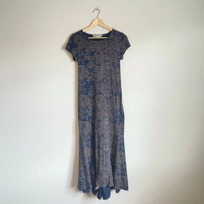 Vestido Peruvian Connection Extra Pequeño Eleonora Floral Cambio Línea A Foto 1 de 4