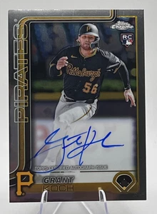 2025 Topps Chrome Grant Koch #RA-GKO Rookie Auto Pittsburgh Pirates - Picture 1 of 2