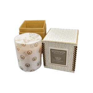 Votivo Joie De Noel Holiday Candle 10 oz Herbal Lavender Cinnamon Patchouli New - Picture 1 of 9