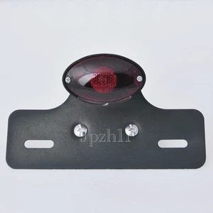 Universal 10W/5W Motorcycle Dirt Quad ATV Brake Running License Plate Tail Light - Imagen 1 de 7
