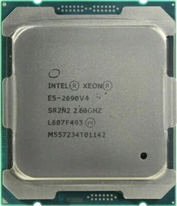 Intel Xeon E5-2690 V4 2.6 GHz 14 cores 9.6 GT/s QPI (SR2N2) Socket 2011-3 CPU - Picture 1 of 4