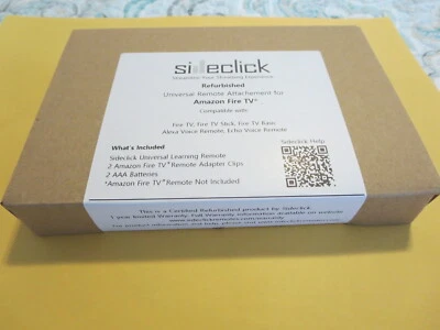 SIDECLICK Remote Control Attachment for AMAZON FIRE TV- OPEN BOX - Image 1 of 3