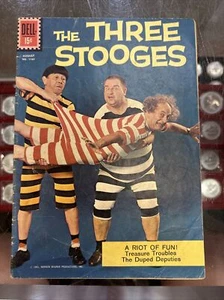 Los tres chiflados cuatro colores #1187 agosto 1961 Dell - Imagen 1 de 4