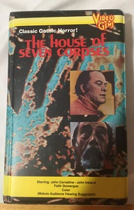 THE HOUSE OF SEVEN CORPSES BETAMAX HORROR VIDEO GEMS FIRST RELEASE! NOT VHS - Picture 1 of 5